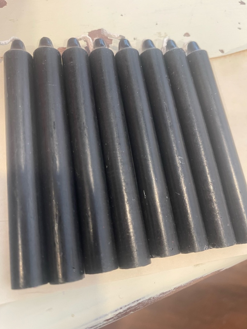 You Are The Magic black candles set of 10 (4 inches each) - Picture 3 of 4